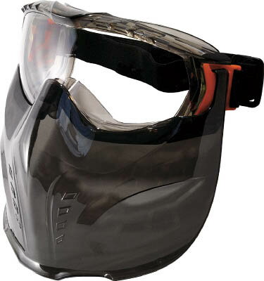 TRUSCO セーフティゴーグル バイザー付 密閉タイプ【TSG-501MV】(保護具・ゴーグル型保護メガネ)