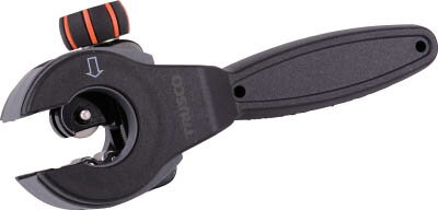 TRUSCO ラチェットチューブカッター（自動送り機能付き）チタンコーティング刃【TTCR-322T】【送料無料】