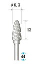 ナカニシ 超硬アロイカッター【24646】(研削研磨用品・超硬バー)(4)
