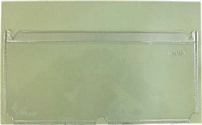 TRUSCO 粘着付カード差し 250mmX120mm 横型 10枚入【TNC-250120】(コンテナ・パレット・折りたたみコンテナ)