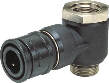 ピスコ メインブロック エア取出ポート カップリングモジュール【QMC20B】(流体継手・チューブ・チューブ継手)