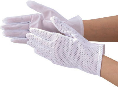 TRUSCO 組立検査用低発塵メッシュ手袋 LL【DPM128-LL】(作業手袋・スムス手袋)【送料無料】