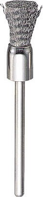 Rakuten - TRUSCO エンド型ブラシ ステンレス 線0．1X外径Φ8X軸Φ3 50本入【83E-4-50P】(研削研磨用品・軸付ブラシ)【送料無料】