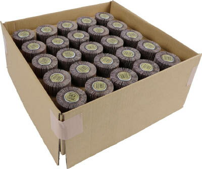 TRUSCO フラップホイル外径φ40×厚み25×軸径6 60＃ 50個入【UF4025-60-50P】(研削研磨用品・フラップ軸付ホイール)【送料無料】