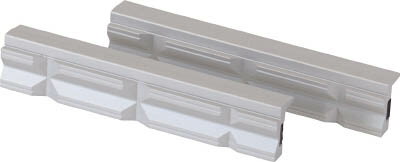 TRUSCO アルミ製口金（パイプ用） 125mm【TVPK-125】(クランプ・バイス・バイス)