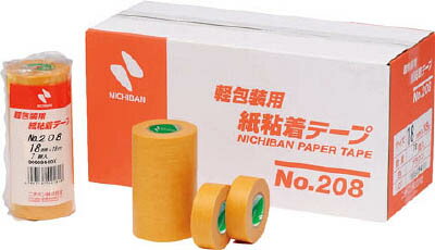 ニチバン 紙粘着テープ208H－50【208H-50】(テープ用品・マスキングテープ)(4)