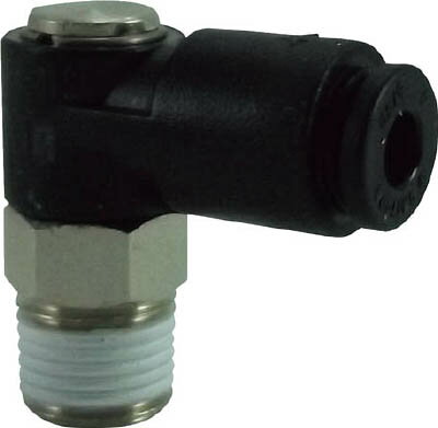 チヨダ ファイブシングルバンジョー 4mm・R1／8【F4-01S1】(流体継手・チューブ・チューブ継手)