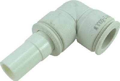 チヨダ ファイブエルコネクタ W（白）12mm【FR12-00LCW】(流体継手・チューブ・チューブ継手)