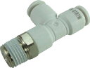 チヨダ ファイブメイルランティ W(白)4mm・R1/8【F4-01RTW】(流体継手・チューブ・チューブ継手)