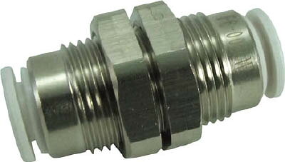 【メーカー型番】F6-00BUW【JANコード】4537327035454【ブランド】チヨダ【特徴】【用途】【仕様】●適合チューブ外径D(mm):6×6●接続口径:M14×1●質量(g):29.8●使用流体:空気、水●流体温度:-5〜60℃(空気)、5〜40℃(水)●使用圧力:1MPa(空気)、0.3MPa(水)【材質／仕上】●本体:黄銅+ニッケルメッキ+難燃性ポリブチレンテレフタレート（PBT）●シールゴム:ニトリルゴム（NBR）【セット内容／付属品】【注意】【原産国】日本【送料について】北海道、沖縄、離島は送料を頂きます。
