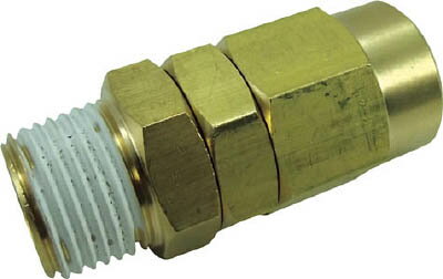 チヨダ ユニバーサルニップル 16mm・R1／2【H11-4MU】(流体継手・チューブ・エア配管継手)