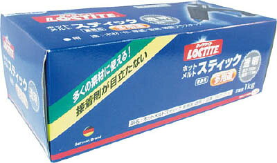 【メーカー型番】HST-01K【JANコード】4976742256677【ブランド】LOCTITE【特徴】●毒性・引火性のある有機溶剤を含みません。●RoHS指令適合品です。【用途】【仕様】●色:透明●径(mm):11.5●長さ(mm):200●質量(kg):1.04●軟化点(℃):86●RoHS指令適合●日本接着剤工業会 JAIA F☆☆☆☆VOC基準適合●RoHS指令適合●1000g箱入●主成分:合成樹脂系【材質／仕上】●主成分:EVA【セット内容／付属品】【注意】【原産国】台湾【送料について】北海道、沖縄、離島は送料を頂きます。