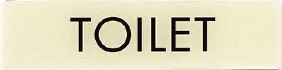 光 ルミノーバ蓄光サインTOILETLU164-1(安全用品・標識・サインプレート)