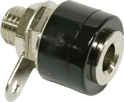 Rakuten - サトーパーツ チップジャック TJ−563 黒 5個入【TJ-563-B】(電設配線部品・接続端子)
