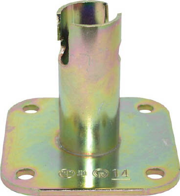 大洋 固定ベース【KB48.6】(はしご・脚立・単管・足場用品)(代引不可)