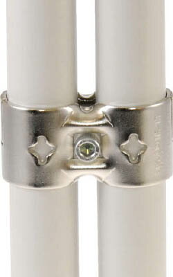 スペーシア メタルジョイントNSJー11N静電タイプ（ニッケルメッキ）【NSJ-11N】(作業台・パイプシステム式作業台)