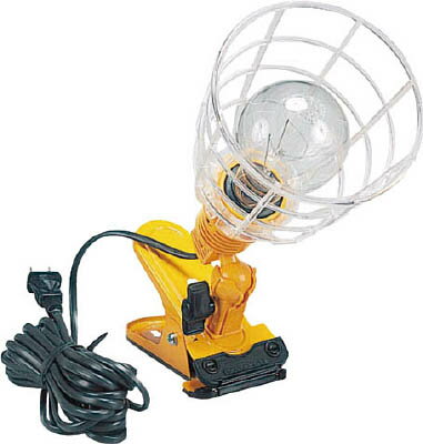 ハタヤ 軽便ランプ 単相100V 200W耐震電球付 電線5m【KL-200】(作業灯・照明用品・作業灯)