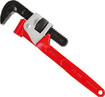 ARM 強力型パイプレンチ250mm【PW-250】(水道・空調配管用工具・パイプレンチ)