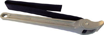 スーパー アルミ製ベルトレンチ（無傷型）【BW2】(水道・空調配管用工具・パイプレンチ)(代引不可)