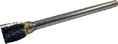 【メーカー型番】SB52B09【JANコード】4967521221481【ブランド】スーパー【特徴】●独自開発の刃形状により、高速回転使用時にバーが不用意に被切削物に喰いこんでしまうことがないため、滑らかに加工でき能力アップに貢献します。【用途】【仕様】●形状:逆テーパー型（ダブルカット）●刃径(mm):6.3●刃長(mm):6.0●軸径(mm):3●軸長(mm):38.0●角度(°):10●タイプ:ロー付●最高使用回転数(rpm):30000●質量(g):5●刃先タイプ:品番の末尾S付 シングルカット、Sなし ダブルカット【材質／仕上】【セット内容／付属品】【注意】●作業時は必ず安全帽、安全メガネなどの保護具をご着用ください。●最高使用回転数は推奨値です。【原産国】アメリカ【送料について】北海道、沖縄、離島は送料を頂きます。