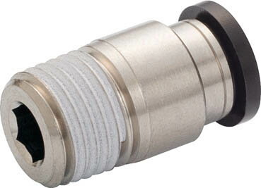 ピスコ チューブフィッティング 六角穴付ストレート【POC10-04】(流体継手・チューブ・チューブ継手)