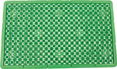 コンドル 泥っぷマット（♯6） 緑【F-185-6-G G】(床材用品・マット)(3)