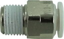 チヨダ ファイブメイルコネクタ W(白)6mm・R1/8 F601MW