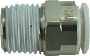 チヨダ ファイブメイルコネクタ W(白)8mm・R1/4 F802MW