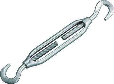TRUSCO 枠式ターンバックル フック&フックタイプ ネジ径5/32 TTB01