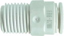 チヨダ ファイブ樹脂メイルコネクタ W(白)8mm・R1/4 FR802MW