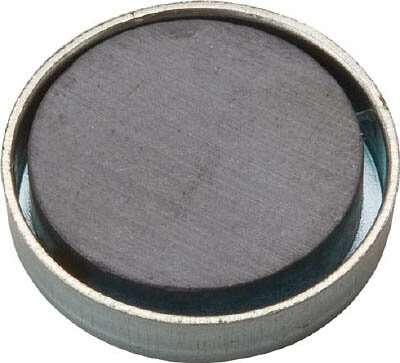 TRUSCO キャップ付フェライト磁石 外径28.8mmX厚ミ5.6mm1個入 TFC28R1P