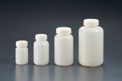 サンプラ 帯電防止PEボトル広口 250ml 25499(4.0)