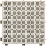 【商品詳細】●耐候性に優れた低コストマットです。●防炎適合品です。防炎性能登録番号（EO2100291）●足洗場・ロッカールームなど。●色:グレー●幅(mm):150●長さ(mm):150●厚み(mm):13●防炎適合品●特殊ポリエチレン（PE）【送料について】北海道、沖縄、離島は送料を頂きます。