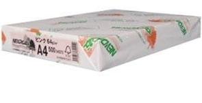 アピカ ニューファインカラー ピンク A4 500枚 NFCA4PN