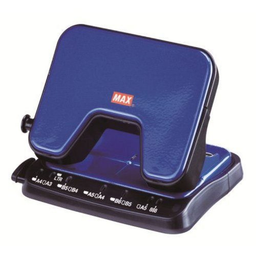 マックス 軽あけパンチ スクーバ25 ブルー DP-25T B