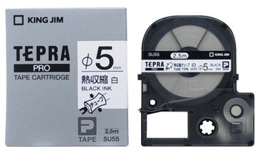 Rakuten - キングジム テープカートリッジ テプラPRO 熱収縮チューブ SU5S
