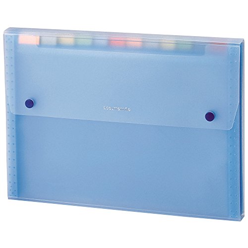 セキセイ ドキュメントファイル A4 ブルー (SSS-1212-10)