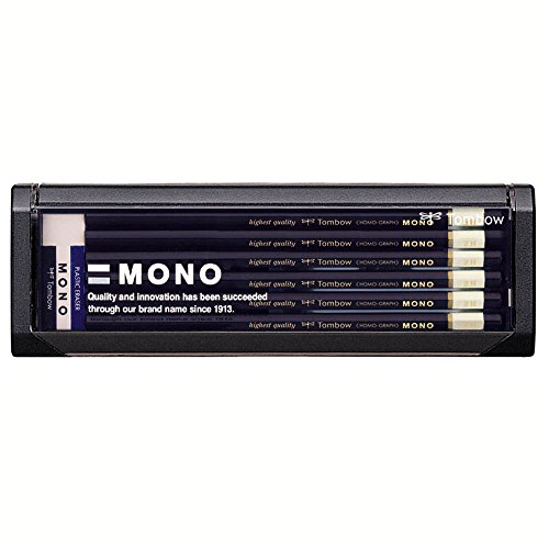 H - トンボ鉛筆 鉛筆 MONO 2H MONO-2H 1ダース (MONO2H)