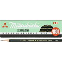 三菱鉛筆 鉛筆 事務用鉛筆9800 2B 12本入 K98002B (K98002B)(3)