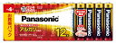 Panasonic 単4形アルカリ乾電池 12本パック LR03XJ/12SW (LR03XJ/12SW)