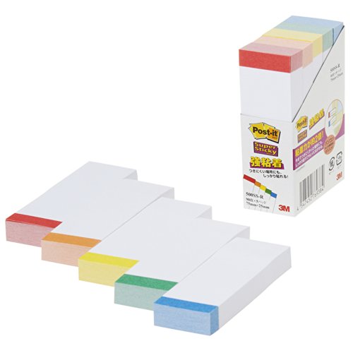 スコッチ・3M ポストイット キョウネンチャクフセン (500SS-R)