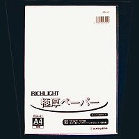 A4 Size Paper - オストリッチ リッチライトカラゴクアツクチ SPホワイト (RGA-41A4)