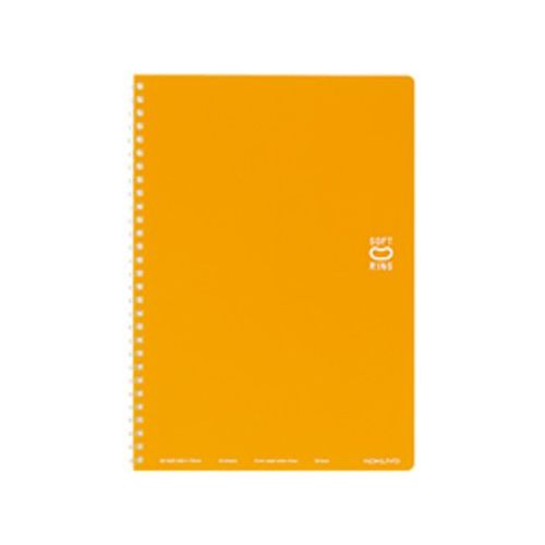 【商品詳細】書くとき心地いい。新感覚のやわらかリングを採用したリングノートの新定番。素材原材料：中紙／上質紙、表紙／PP表紙、板紙生産国：日本●コクヨ独自開発の新感覚やわらかリングを採用したリングノートです。●平らに開くので書き込みやすい、平らに折り返せるので狭い場所でも心地よく使える、といったリングノートのよさはそのままに、書くときリングに手が当たっても気にせず端まで美しく書ける、これからの新定番ノートです。●リング形状がDの字型になっているので、リング幅がコンパクトでリングノート特有のかさばり感がありません。●「美しく書く」をサポートするドット入り罫線を採用しました【JANコード】4901480307602【送料について】北海道、沖縄、離島は送料を頂きます。