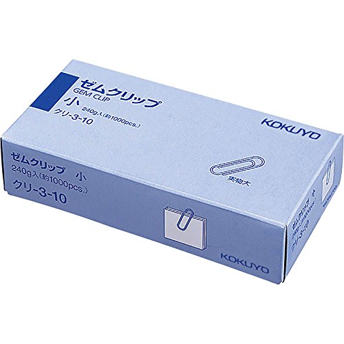 【商品詳細】【寸法】66×31×130mm【種類】小【入り数】240g(約1000本)信頼の日本製。線材が長く、しっかり挟みます。●材質／スチール●サイズ／小●全長／23mm●単位（入数）／1パック（240g約1000本入）●メーカー品番／クリ-3-10【JANコード】4901480417028【送料について】北海道、沖縄、離島は送料を頂きます。