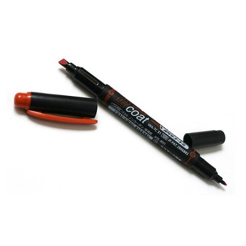 【商品詳細】品番：WA-TC31インクカラー：茶。線巾：細字0.8/太字3.8mm長：141mm。軸/キャップ/尾栓：再生PP製。商品色傾向：茶色。【JANコード】4901991641554【送料について】北海道、沖縄、離島は送料を頂きます。