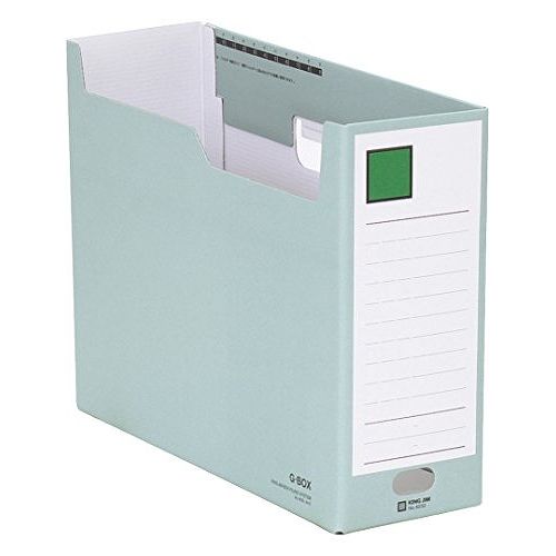 キング Gボックス 4033ミトJANコード4971660427000書類を投げ込むだけでシステマチックに分類できる再生ボード製のボックスファイル。段ボール製　◆収納幅：100mm【送料について】北海道、沖縄、離島は送料を頂きます。