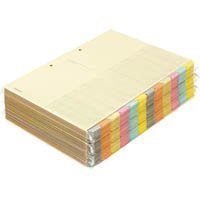 Stationeries （Character Goods） - コクヨ カラー仕切カードA4S シキ−150 (1箱)【送料無料】