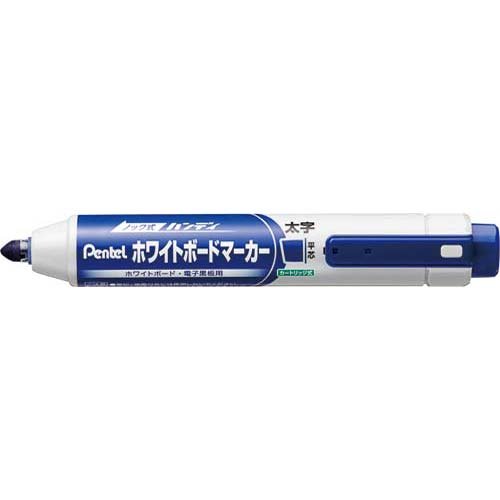 ぺんてる ハンディホワイトボードマーカーアオ MWXN6M−C
