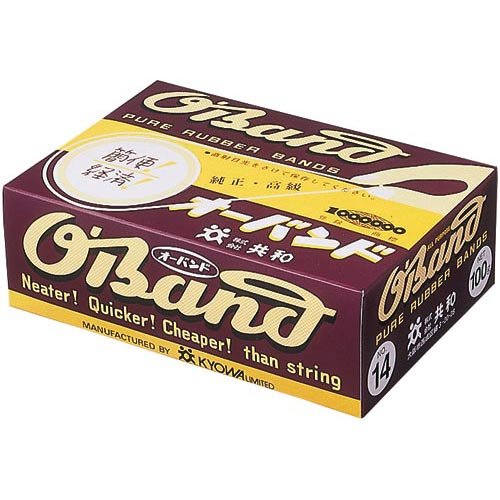 オーバンド 輪ゴム100G文具用 14GF−012 (1箱)