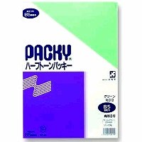 【商品型番】　313 K3 グリーン　【商品説明】　角3ソフトなタッチで上品なイメージのカラー封筒。環境にやさしい古紙配合率70％の再生紙を使用し、エコマーク認定商品です。◆少量パックハーフトーン
